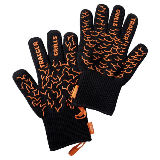 Traeger bbq mitts handschoen (zwart, hittebestendig tot 275 °c)