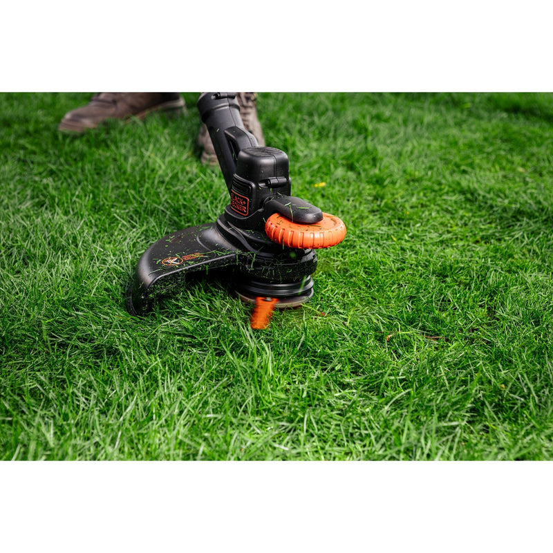 Load image into Gallery viewer, Black+decker 18v afs grastrimmer met accu (zwart oranje, 28 cm accu inbegrepen)
