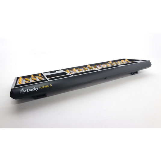 Ducky one 3 ansi layout barebone, toetsenbord (zwart zwart, us lay-out, rgb leds, hot swap, barebone)