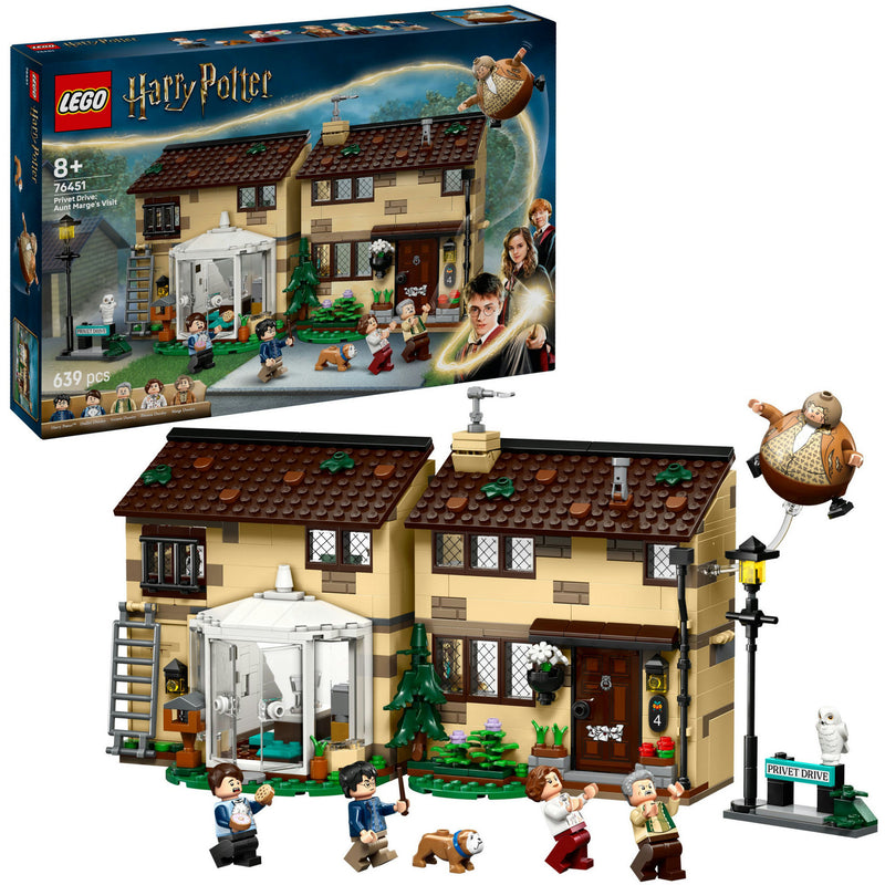Load image into Gallery viewer, Lego harry potter - ligusterlaan: bezoek van tante margot constructiespeelgoed (76451)
