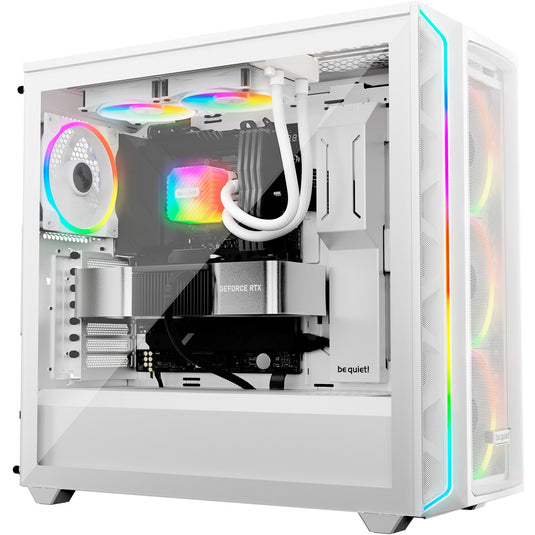 Be quiet! light loop 240 argb waterkoeling (wit, 4-pins pwm fan-connector)