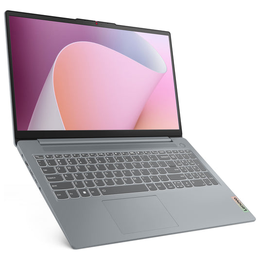 Lenovo ideapad slim 3 15amn8 (82xq014bmh) 15.6 laptop (grijs | r3 7320u | radeon 610m graphics | 8 gb | 512 gb ssd)
