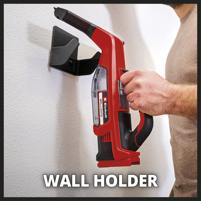 Load image into Gallery viewer, Einhell accu raamreiniger brillianto (rood, accu en lader niet inbegrepen)
