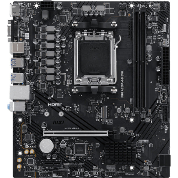 Load image into Gallery viewer, Msi pro a620am-b evo socket am5 moederbord (raid, 2.5gb-lan, sound, µatx)
