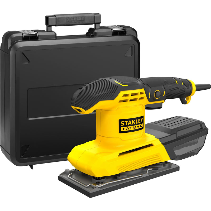 Load image into Gallery viewer, Stanley fatmax 280w 1 3vel vlakschuurmachine (geel zwart)
