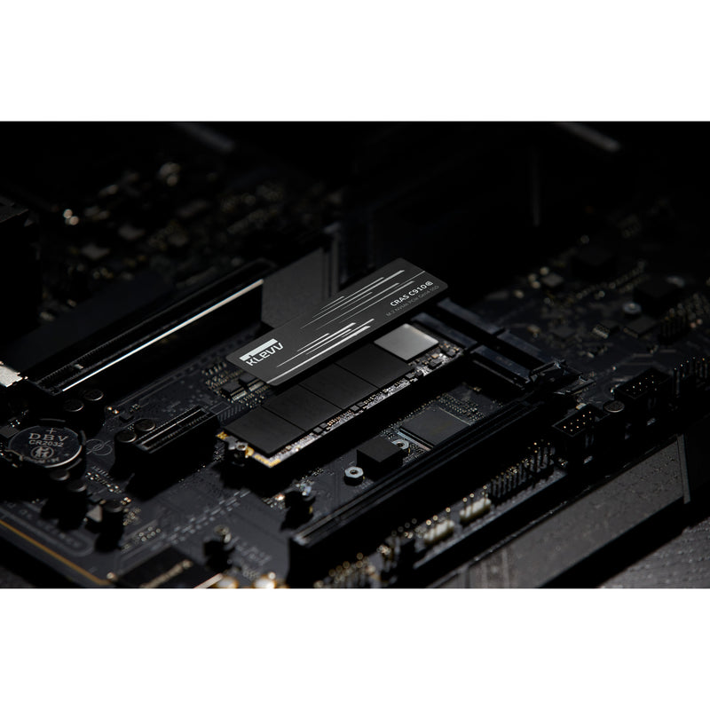 Load image into Gallery viewer, Klevv cras c910g 2 tb ssd (zwart, k02tbm2sp0-10g, pcie gen 4.0 x4, nvme 2.0)

