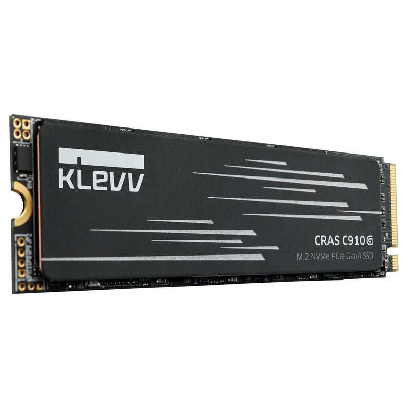 Load image into Gallery viewer, Klevv cras c910g 2 tb ssd (zwart, k02tbm2sp0-10g, pcie gen 4.0 x4, nvme 2.0)
