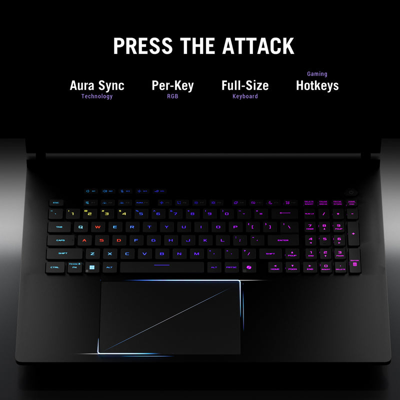 Afbeelding laden in galerijviewer, Asus rog strix scar 18 g835lx-sa012w 18 gaming laptop (zwart | core ultra 9 275hx | rtx 5090 | 64 gb | 4 tb ssd | 240 hz)
