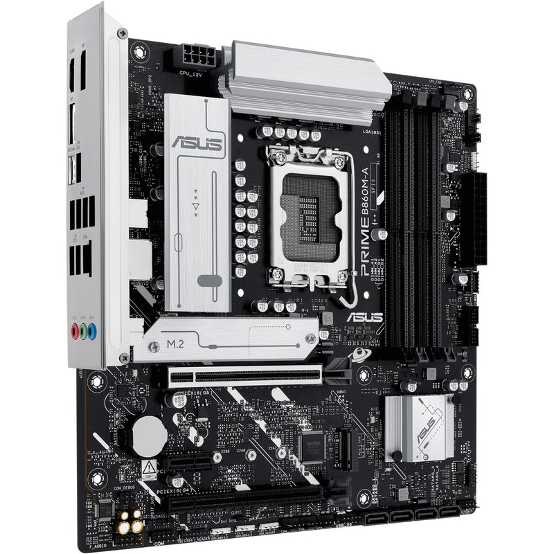 Load image into Gallery viewer, Asus prime b860m-a-csm socket 1851 moederbord (raid, 2.5 gb-lan, sound, µatx)
