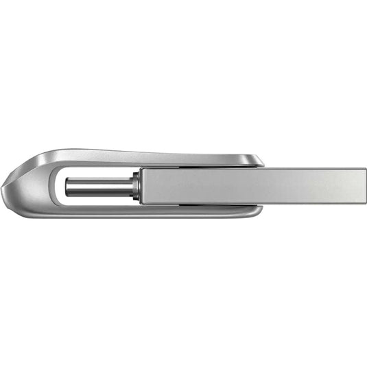 Sandisk ultra dual drive luxe 128 gb usb-stick (zilver, usb-a 3.2 gen 1, usb-c 3.2 gen 1)