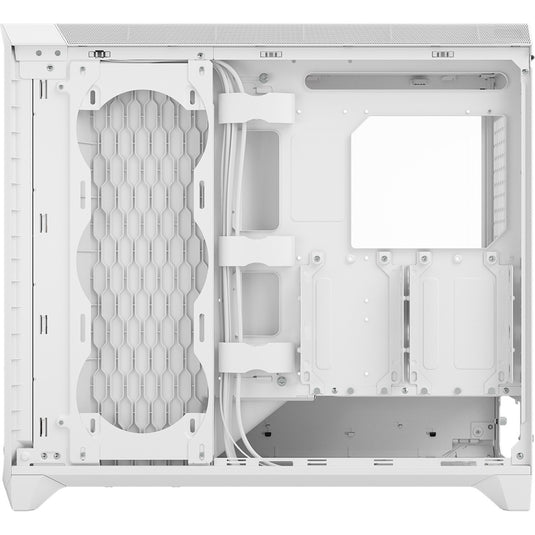 Fractal design meshify 3 xl rgb big tower behuizing (wit | 2x usb-a | 1x usb-c | rgb | tempered glass)