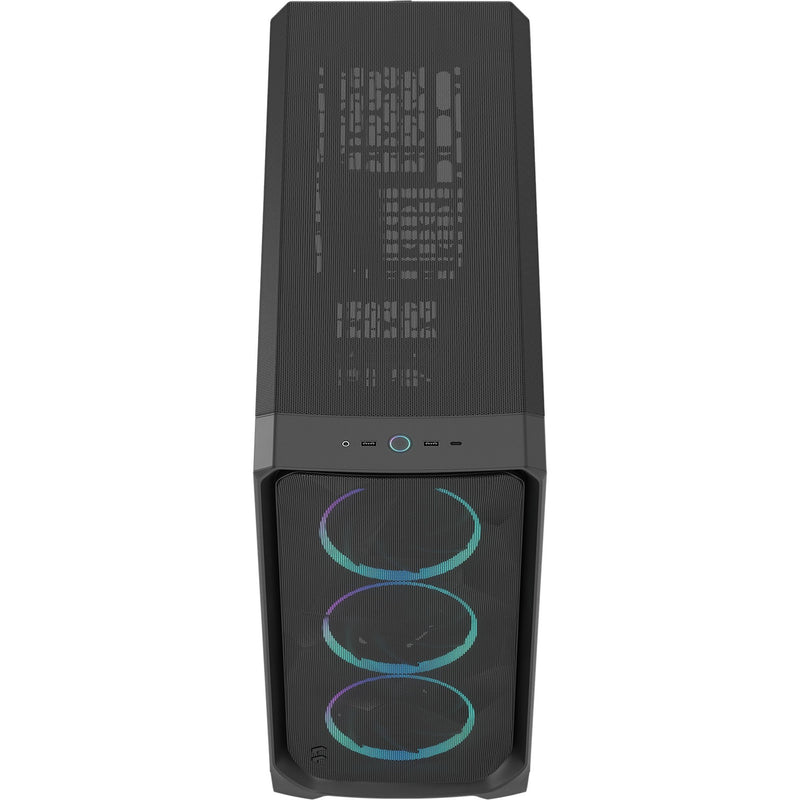 Afbeelding laden in galerijviewer, Fractal design meshify 3 xl rgb big tower behuizing (zwart | 2x usb-a | 1x usb-c | rgb | tempered glass)
