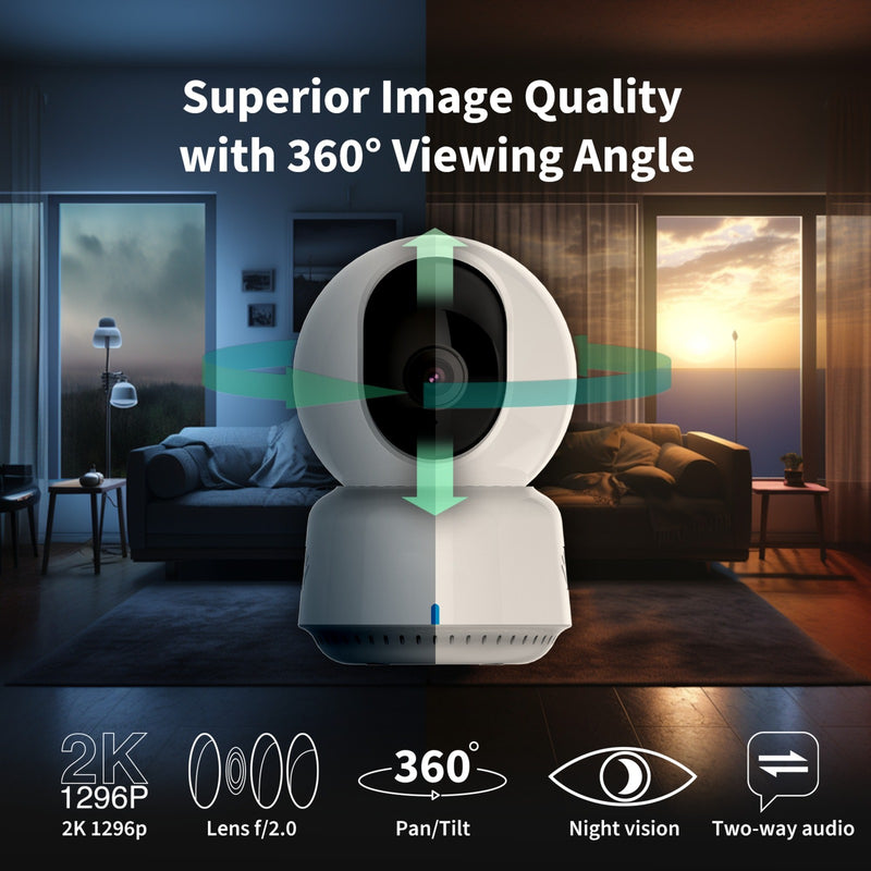 Load image into Gallery viewer, Aqara camera e1 (wit, wi-fi 6, bluetooth 5.2)
