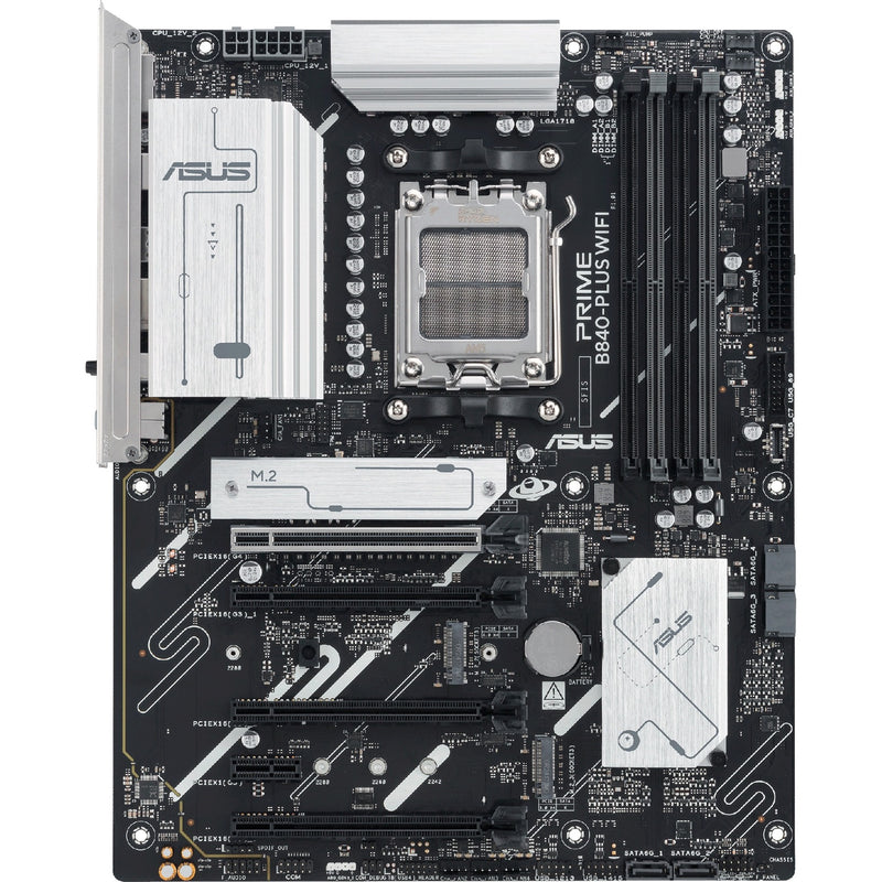 Load image into Gallery viewer, Asus prime b840-plus wifi socket am5 moederbord (raid, 2.5 gbe-lan, wi-fi 6e, bt, sound, atx)
