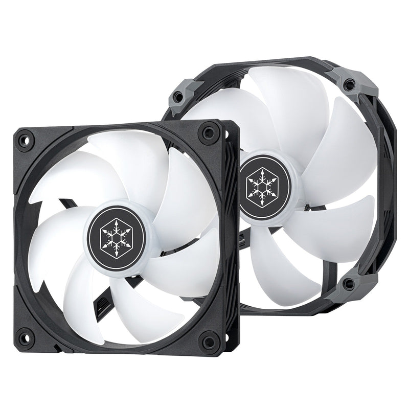 Load image into Gallery viewer, Silverstone sst-hyd140-argb cpu-koeler (4-pins pwm fan-connector, 4-1 pin argb (5v led))
