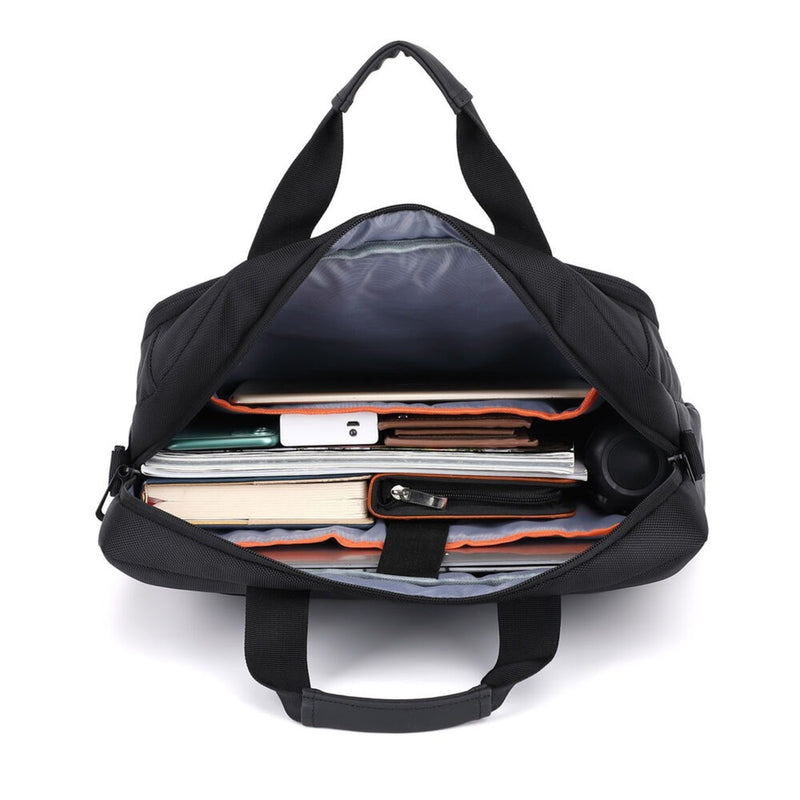 Load image into Gallery viewer, Act connectivity suburb schoudertas voor laptops tot 15,6 laptoptas (zwart)
