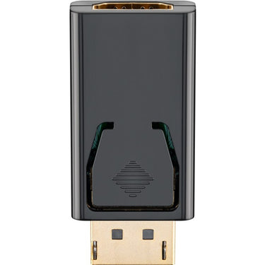 Goobay adapter displayport > hdmi (zwart, passief, verguld)