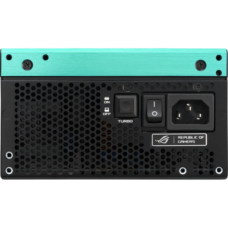 Load image into Gallery viewer, Asus rog thor platinum iii hatsune miku edition modulaire 1200 watt voeding (zwart, 1x 12v-2x6, 4x pcie)
