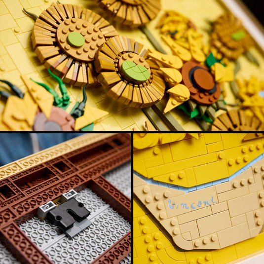 Lego art - vincent van gogh - zonnebloemen constructiespeelgoed (31215)