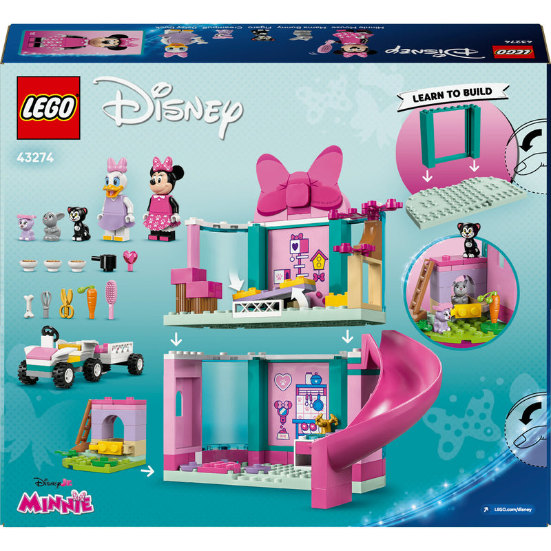 Load image into Gallery viewer, Lego disney mickey and friends - minnie's huisdierenhotel constructiespeelgoed (43274)
