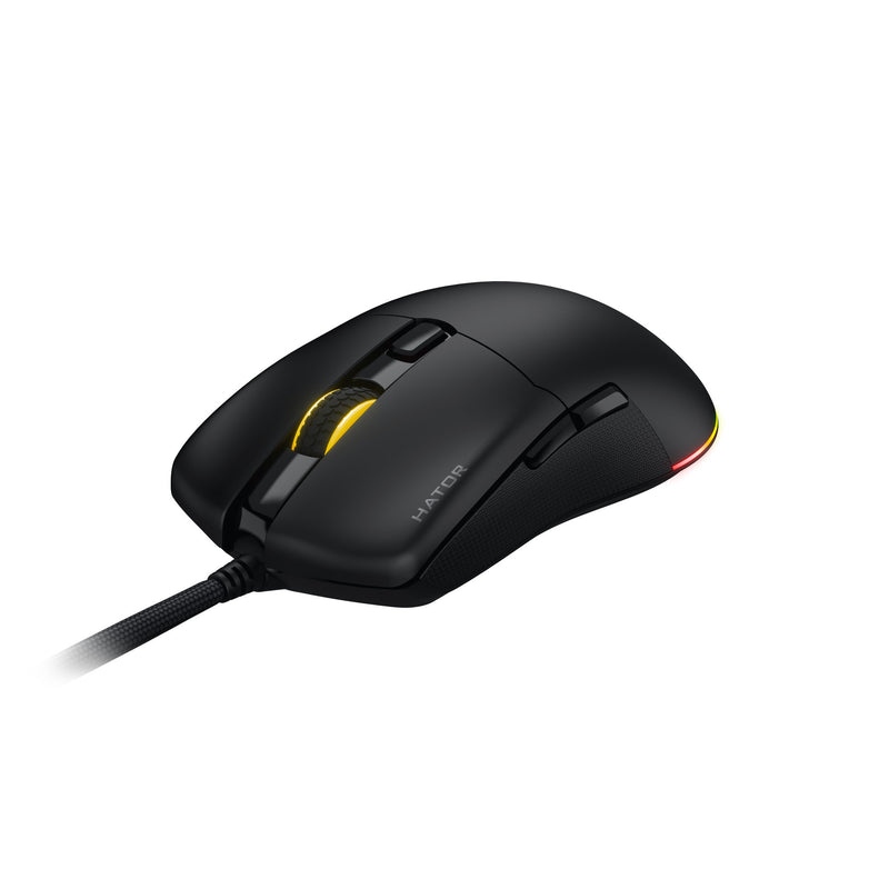 Load image into Gallery viewer, Hator pulsar 3 gaming muis (zwart, 400 - 12.000 dpi, rgb)
