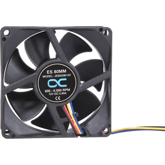 Alphacool es 80mm 800-6,000rpm fan case fan (zwart, 80 x 80 x 25 mm, pwm)