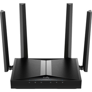 Cudy be3600 gigabit wi-fi 7 mesh router (zwart, mesh)