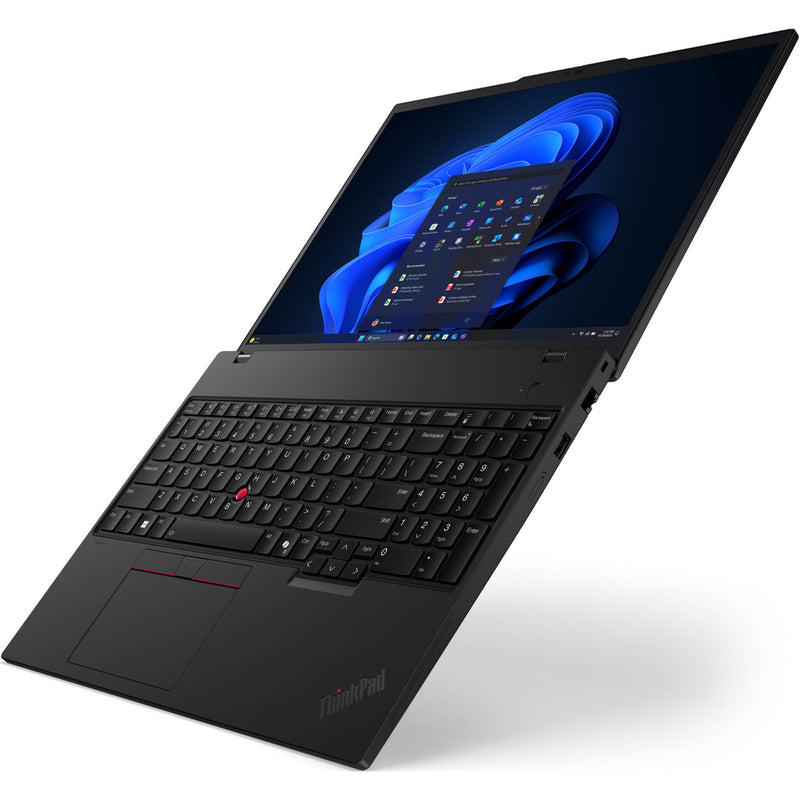Afbeelding laden in galerijviewer, Lenovo thinkpad t16 gen 4 intel (21qe005bmh) 16 laptop (zwart | core ultra 5 225u | intel graphics | 16 gb | 512 gb ssd)
