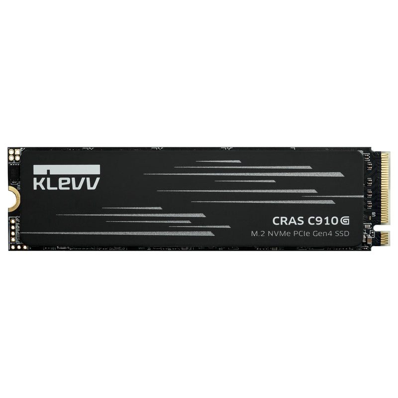 Load image into Gallery viewer, Klevv cras c910g 4 tb ssd (zwart, k04tbm2sp0-10g, pcie gen 4.0 x4, nvme 2.0)
