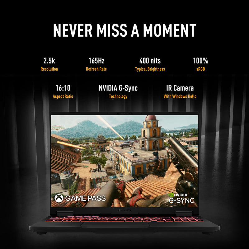 Afbeelding laden in galerijviewer, Asus tuf gaming a16 fa608um-rv253w 16 gaming laptop (grijs | ryzen 7 260 | rtx 5060 | 16 gb | 1 tb ssd)
