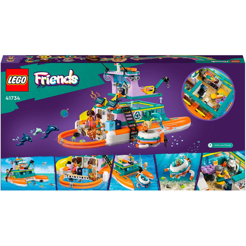 Load image into Gallery viewer, Lego friends - reddingsboot op zee constructiespeelgoed (41734)
