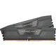 Corsair vengeance 64 gb ddr5-5600 (2x 32 gb) werkgeheugen (grijs, cmk64gx5m2d5600z40, xmp, expo)
