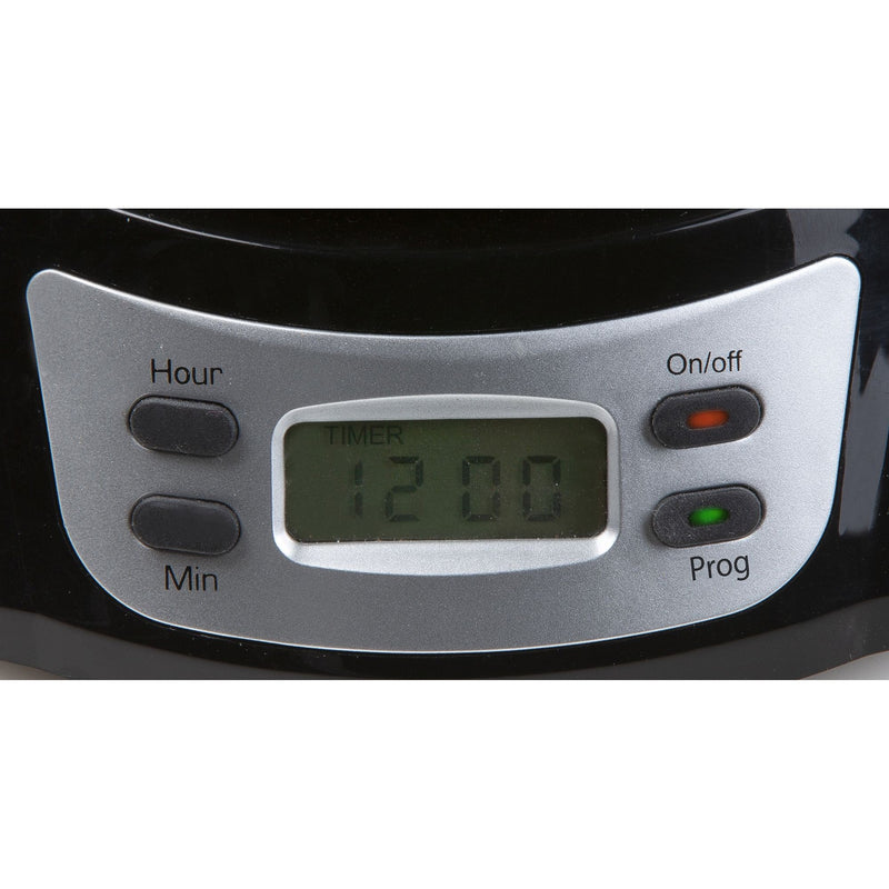Load image into Gallery viewer, Domo koffiezet met timer en display do708k koffiefiltermachine (zwart, 1,5 liter)
