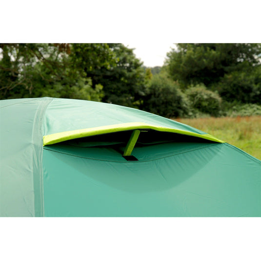 Coleman kobuk valley 4 plus tent (donkergroen lichtgroen)