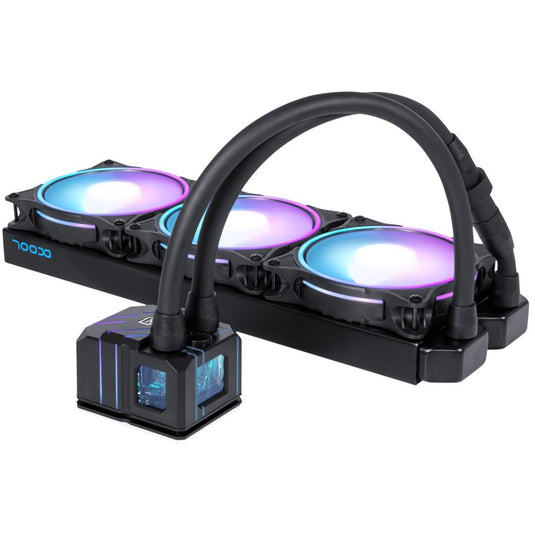 Alphacool eisbär pro aurora 360 waterkoeling (zwart)