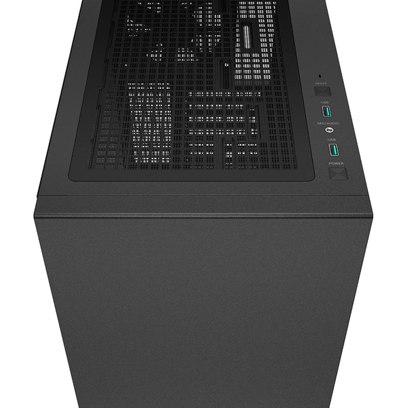 Load image into Gallery viewer, Deepcool ch510 midi tower behuizing (zwart | 2x usb-a | tempered glass)
