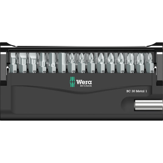 Wera bit-check 30 metal 1 bitset (30-delig)