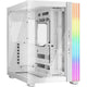 Be quiet! light base 600 dx midi tower behuizing (wit | 2x usb-a | 1x usb-c | rgb | tempered glass)
