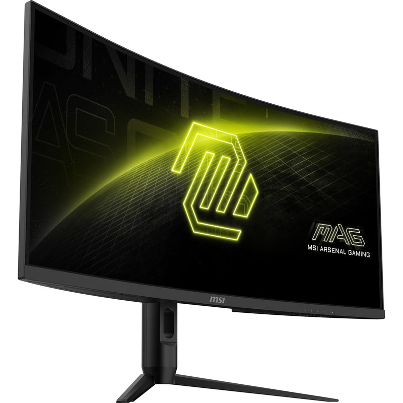 Load image into Gallery viewer, Msi mag 342cqr e2 34 curved ultrawide gaming monitor (zwart, 2x hdmi, displayport, 180 hz)
