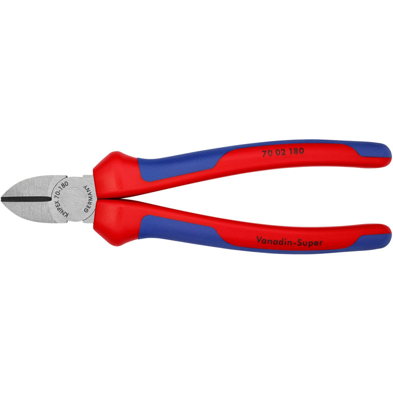 Load image into Gallery viewer, Knipex zijsnijtang 70 02 180 kniptang (blauw)
