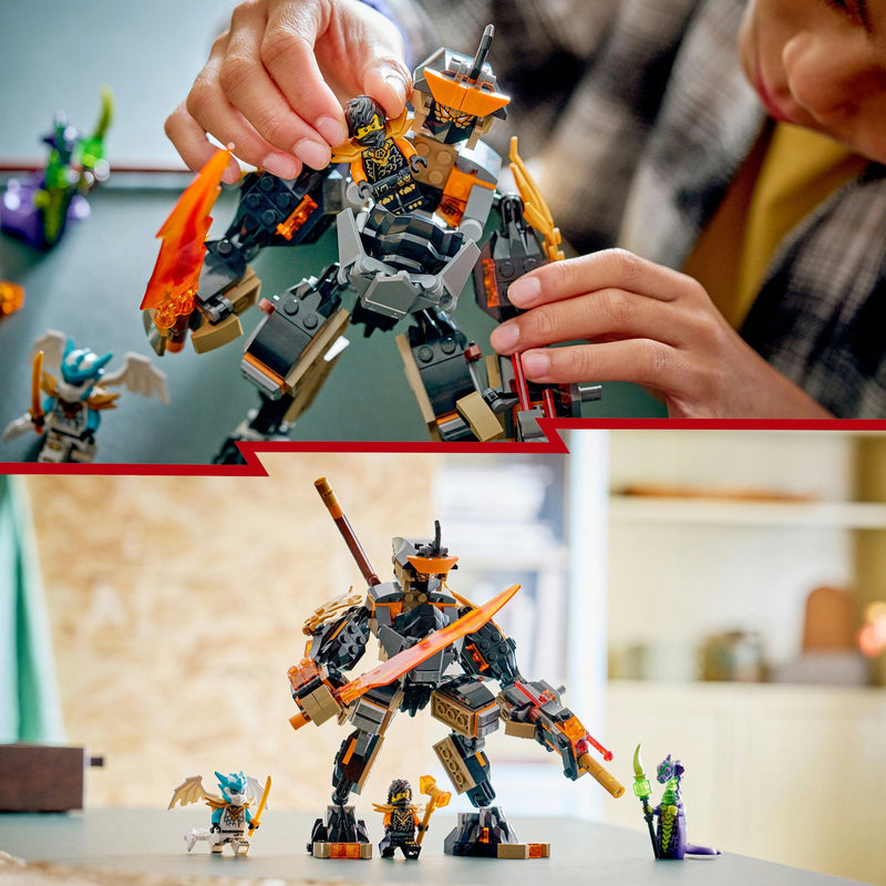 Load image into Gallery viewer, Lego ninjago 71854 cole's missiemecha en draak zane

