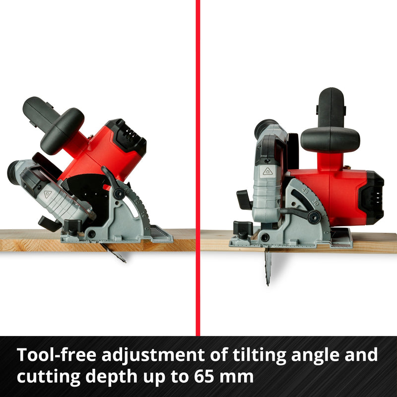 Load image into Gallery viewer, Einhell accu handcirkelzaag te-cs 18 190 li bl - solo (rood zwart, accu en oplader niet inbegrepen)
