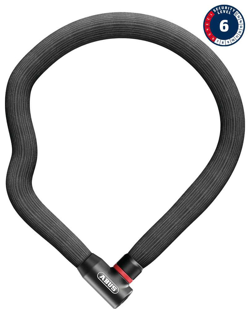 Load image into Gallery viewer, Abus kettingslot goose 4204k 85 zwart. security level 6
