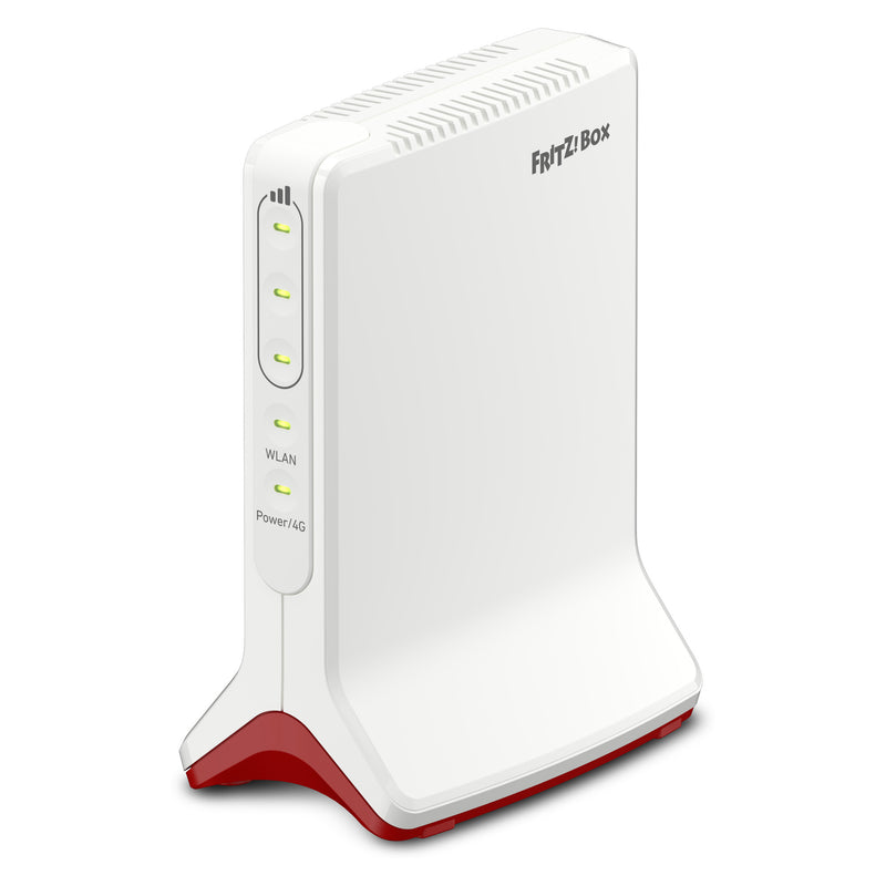 Load image into Gallery viewer, Fritz! box 6825 4g edition international wlan lte router (wit rood, mesh wi-fi, 4g 3g)
