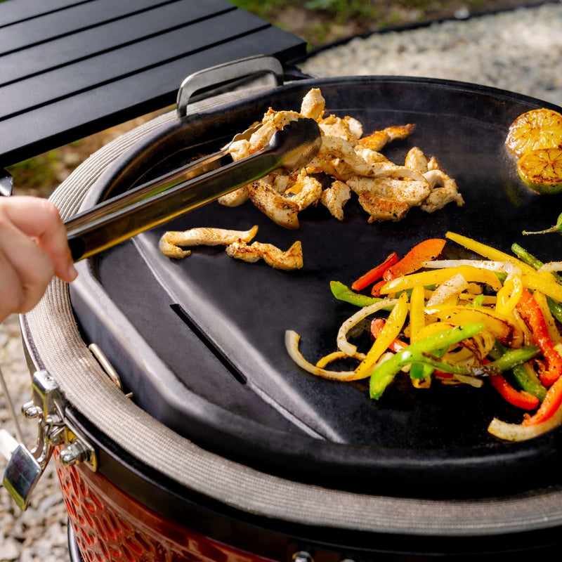 Load image into Gallery viewer, Kamado joe karbon steel griddle grillplaat
