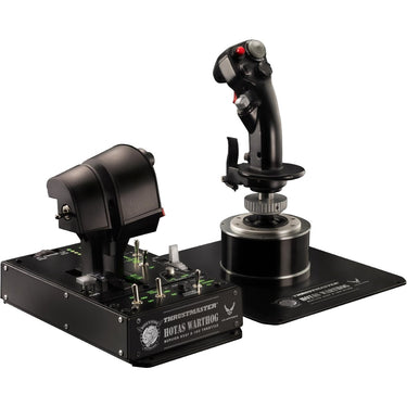 Thrustmaster hotas warthog joystick en throttle gaming hotas (zwart zilver, pc)