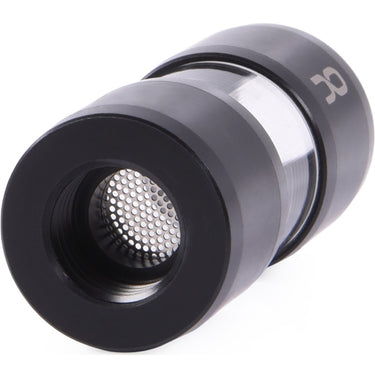 Alphacool eiszapfen acryl acetal inline filter g1 4 inner thread (zwart transparant)