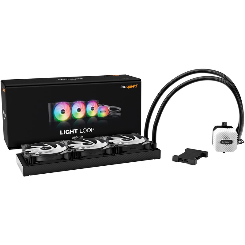 Load image into Gallery viewer, Be quiet! light loop 360 argb waterkoeling (zwart)

