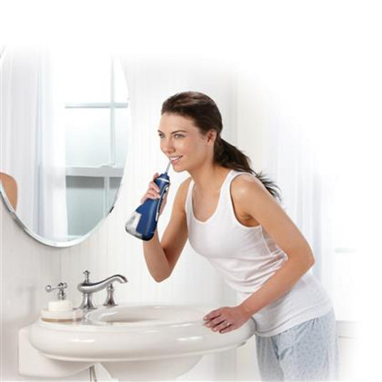 Waterpik wp-583 cordless advanced blauw mondverzorging (blauw)