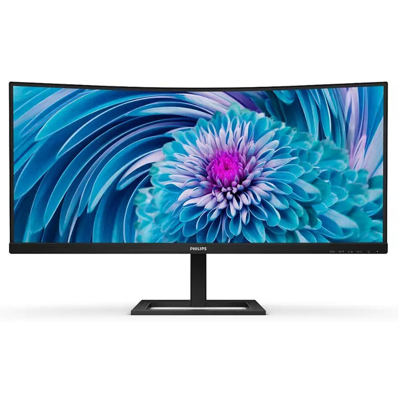 Load image into Gallery viewer, Philips 346e2cuae 00 34 curved ultrawide monitor (zwart, hdmi, displayport, 4x usb-a, usb-c)
